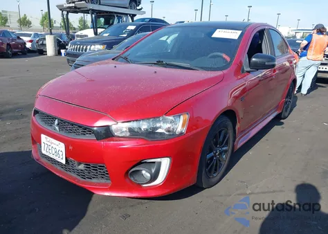 2017 Mitsubishi Lancer Es/Le from USA, damaged, VIN JA32U2FU2HU010518